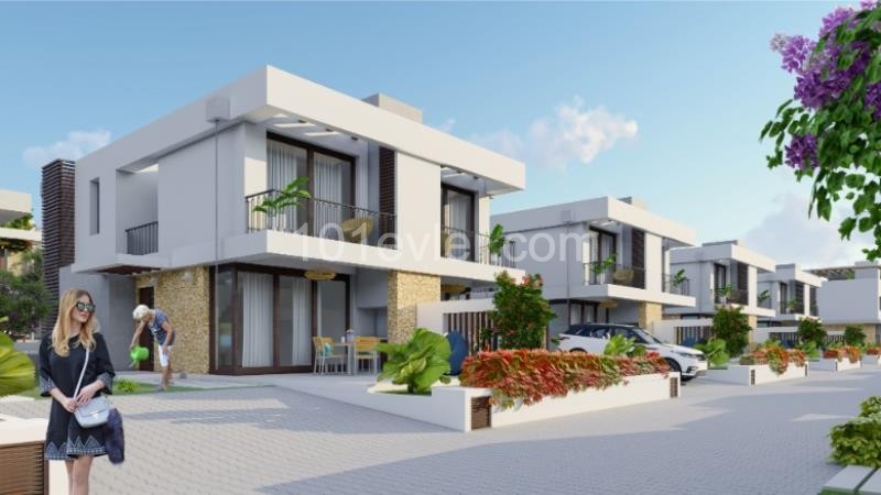 Iskele Neue Erenköy Villa Zu Verkaufen 2 1 ** 